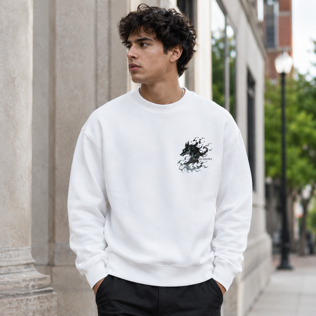 Fushiguro Megumi Jujutsu Kaisen Anime Sweatshirt - Ten Shadows Technique