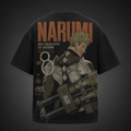 Gen Narumi Kaiju No. 8 Anime Graphic Tee - Narumi Anti-Kaiju Elite