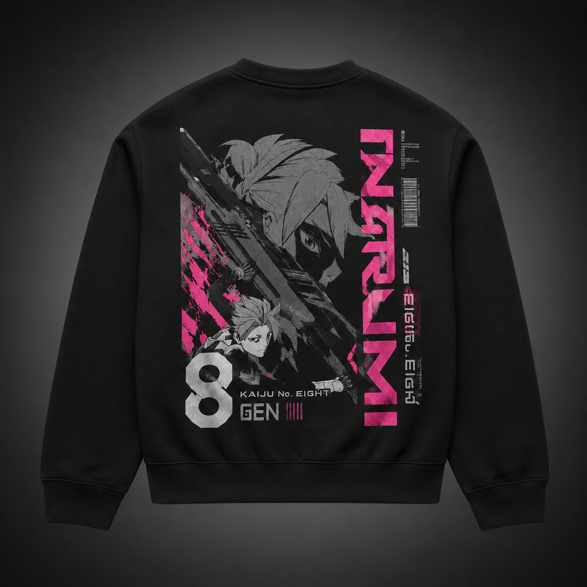 Gen Narumi Kaiju No. 8 Anime Sweatshirt - Narumi Gen Eight