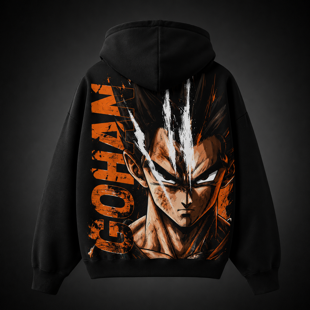 Gohan Dragon Ball Anime Hoodie - Gohan Portrait