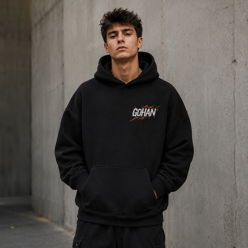 Gohan Dragon Ball Anime Hoodie - Gohan Portrait