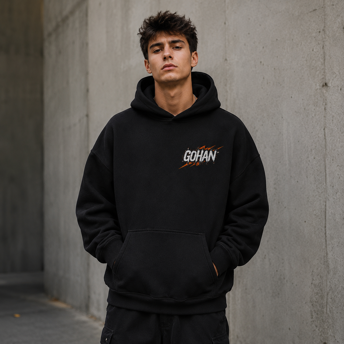 Gohan Dragon Ball Anime Hoodie - Gohan Portrait
