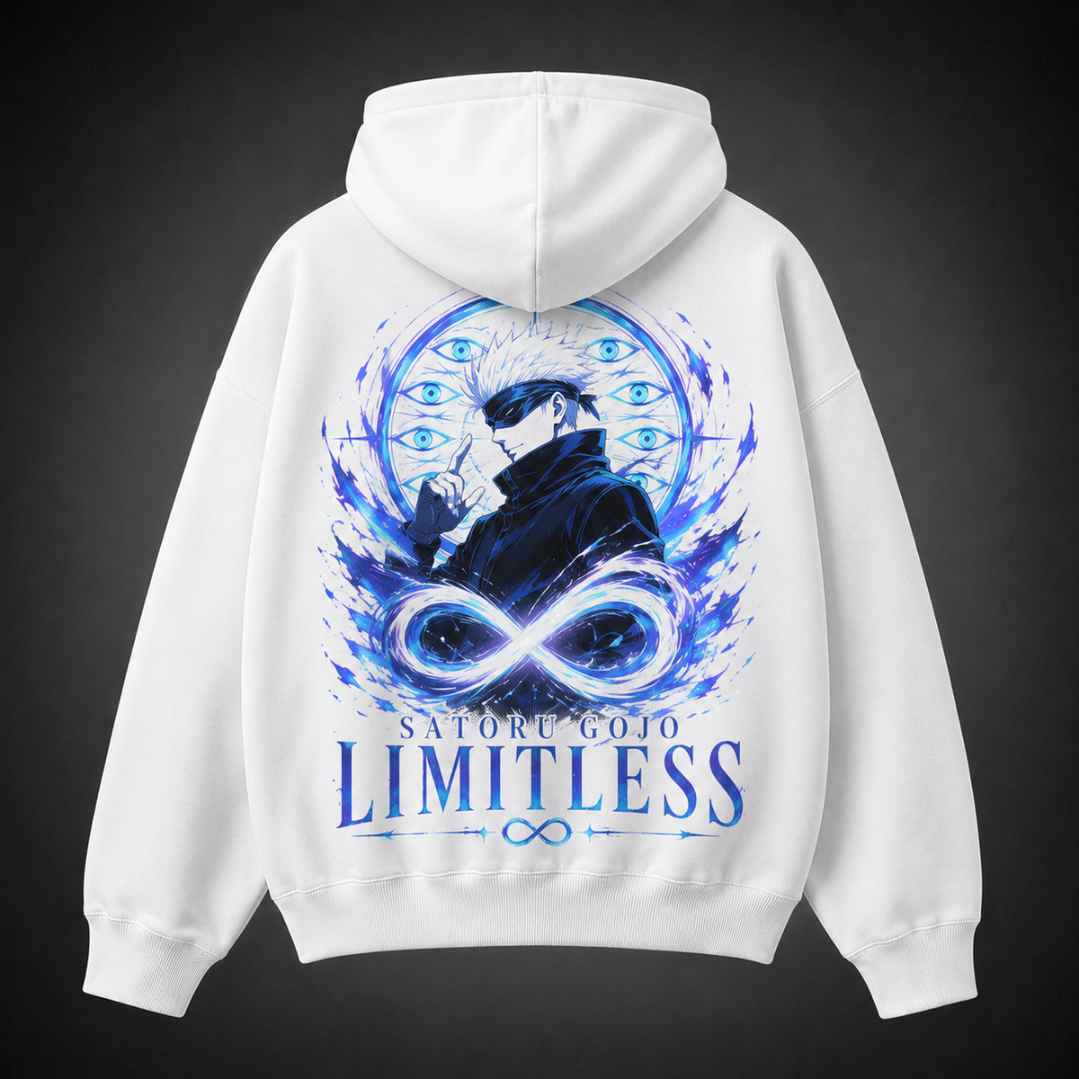 Gojo Satoru Jujutsu Kaisen Anime Hoodie - Limitless Infinity