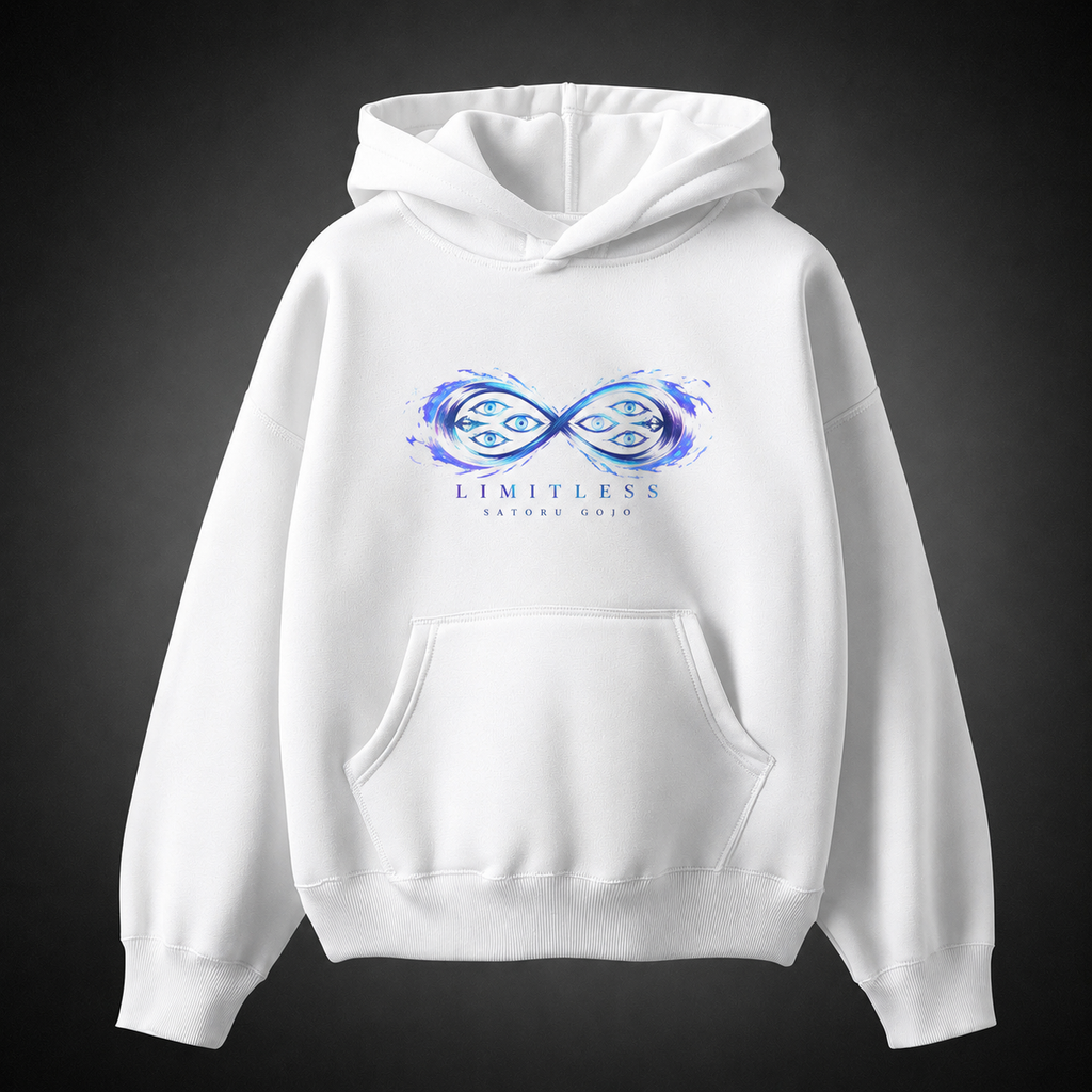 Gojo Satoru Jujutsu Kaisen Anime Hoodie - Limitless Infinity