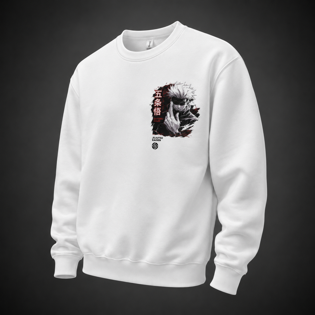 Gojo Satoru Jujutsu Kaisen Anime Sweatshirt - Limitless Power