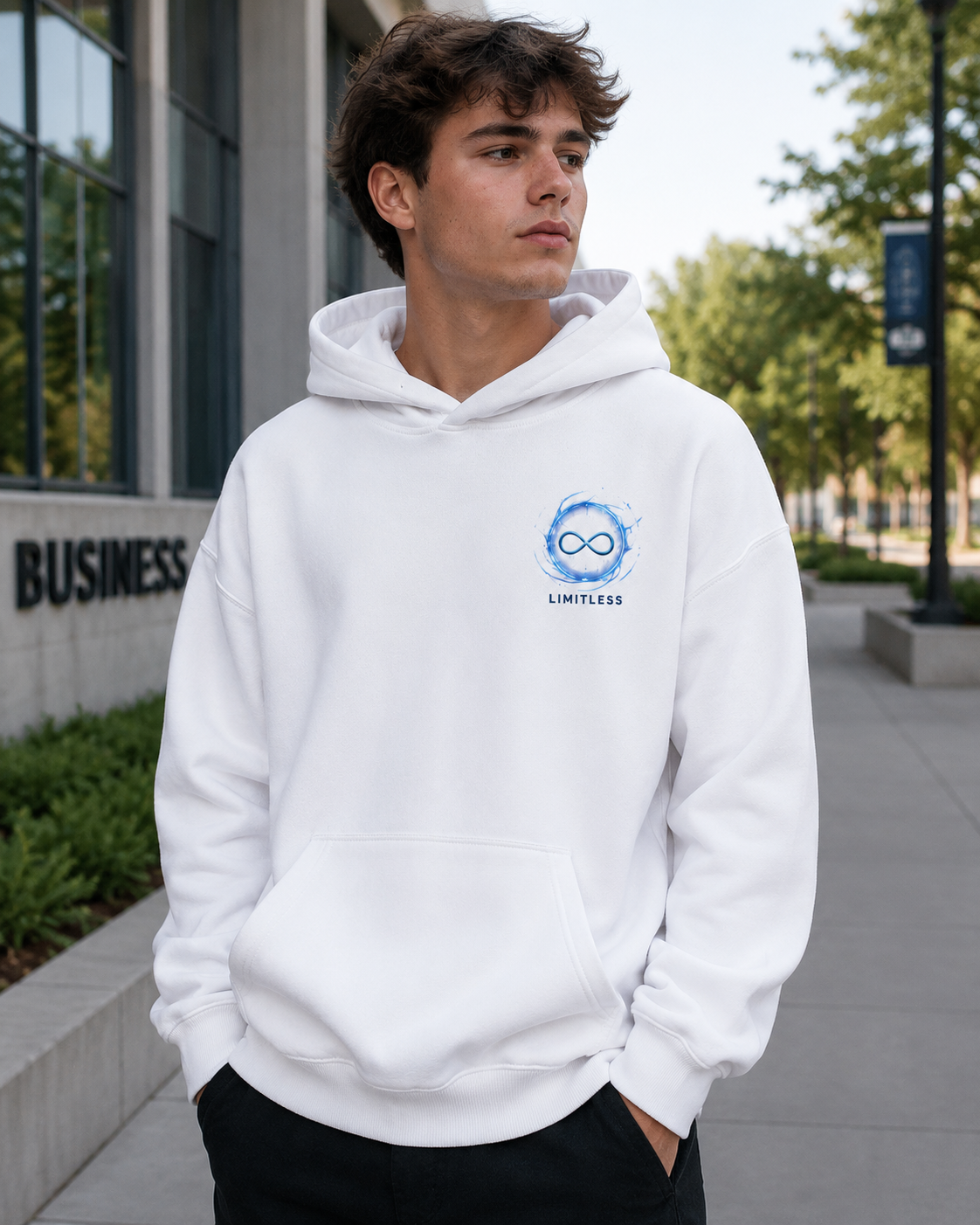 Gojo Satoru Jujutsu Kaisen Anime Hoodie - The Honored One