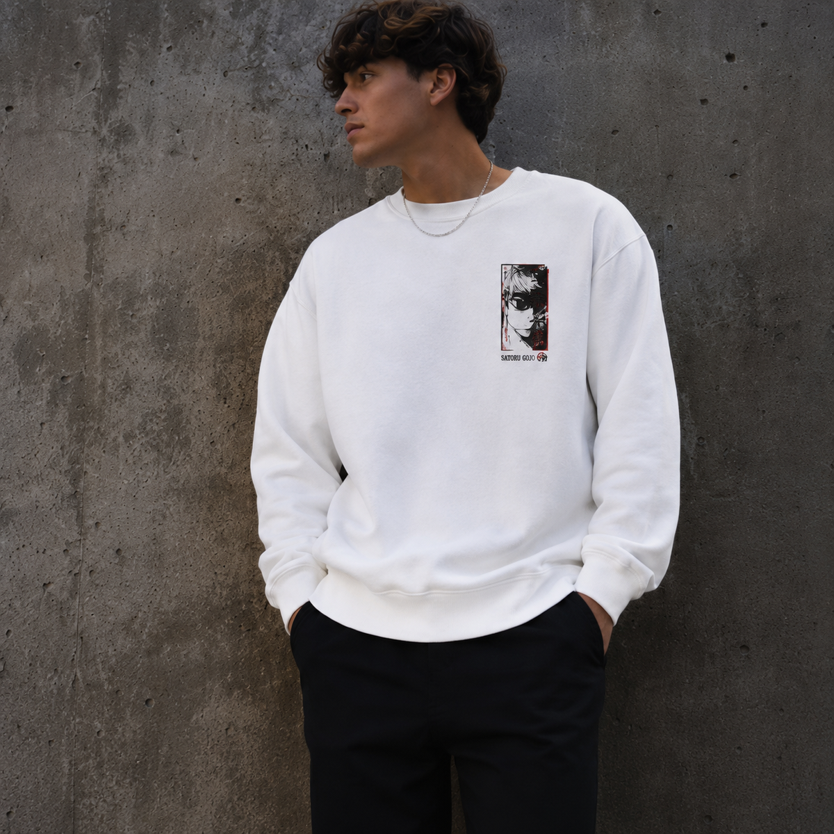 Gojo Satoru Jujutsu Kaisen Anime Sweatshirt - The Strongest
