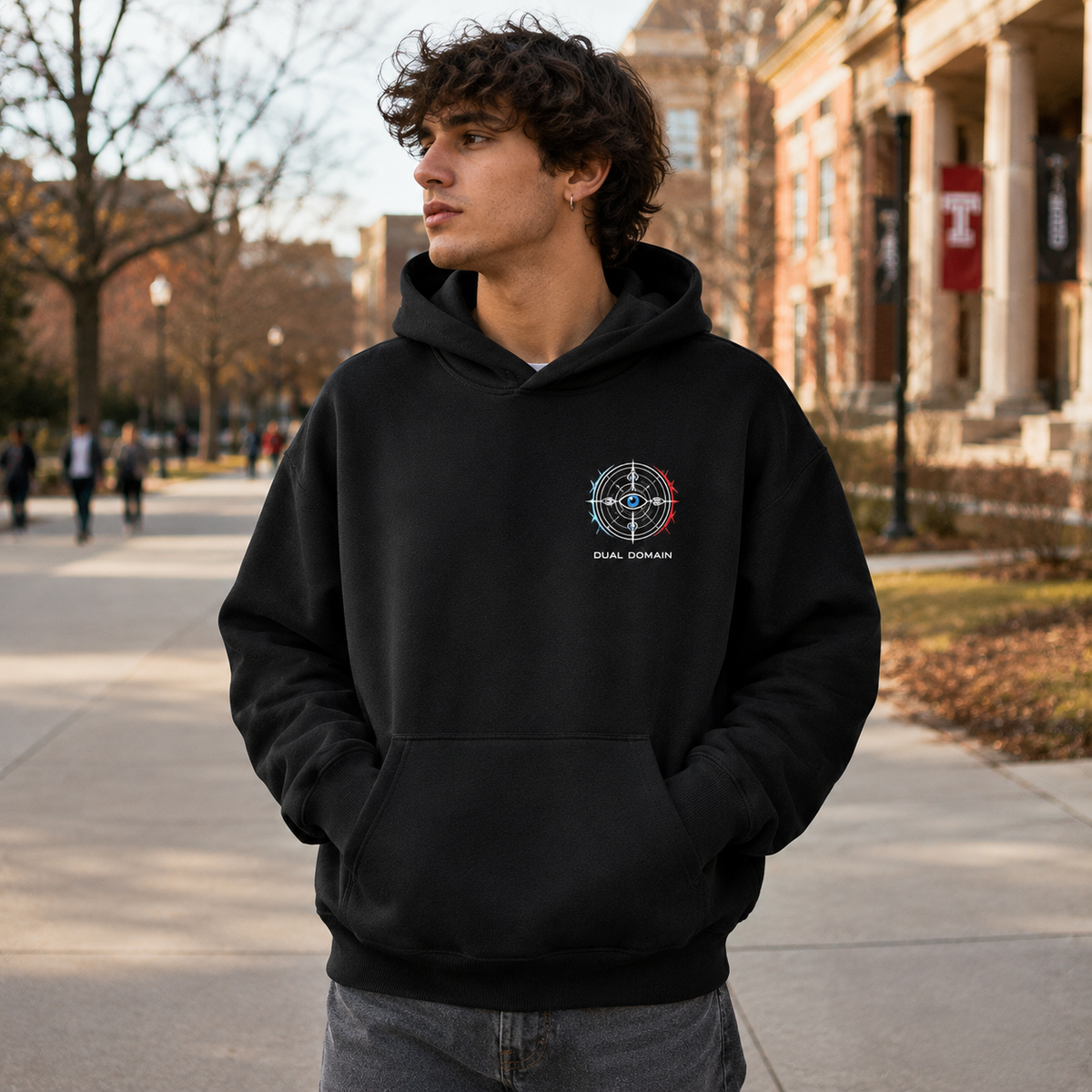 Gojo Satoru & Sukuna Jujutsu Kaisen Anime Hoodie - Dual Domain