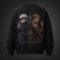 Gojo Satoru & Sukuna Jujutsu Kaisen Anime Sweatshirt - Dual Domains