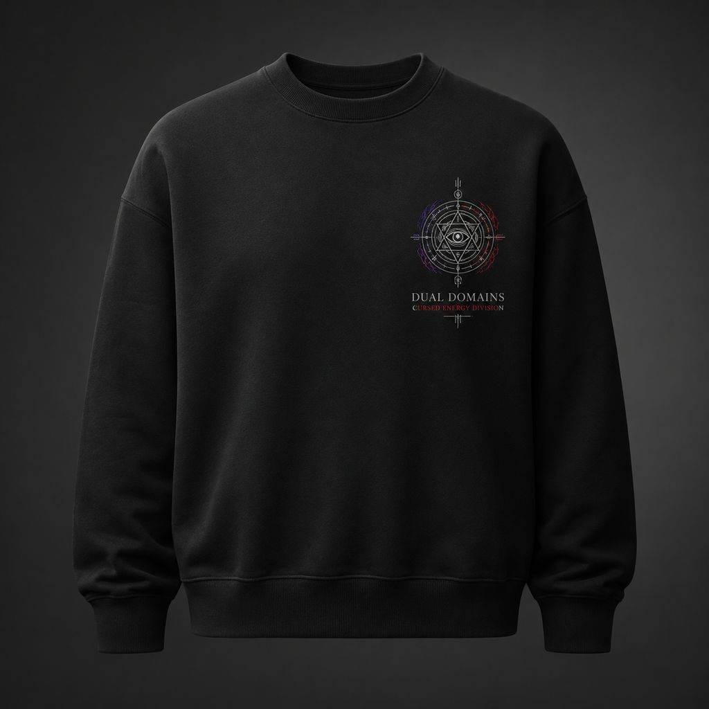 Gojo Satoru & Sukuna Jujutsu Kaisen Anime Sweatshirt - Dual Domains
