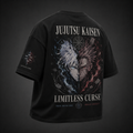 Gojo Satoru & Sukuna Jujutsu Kaisen Anime Graphic Tee - Limitless Curse