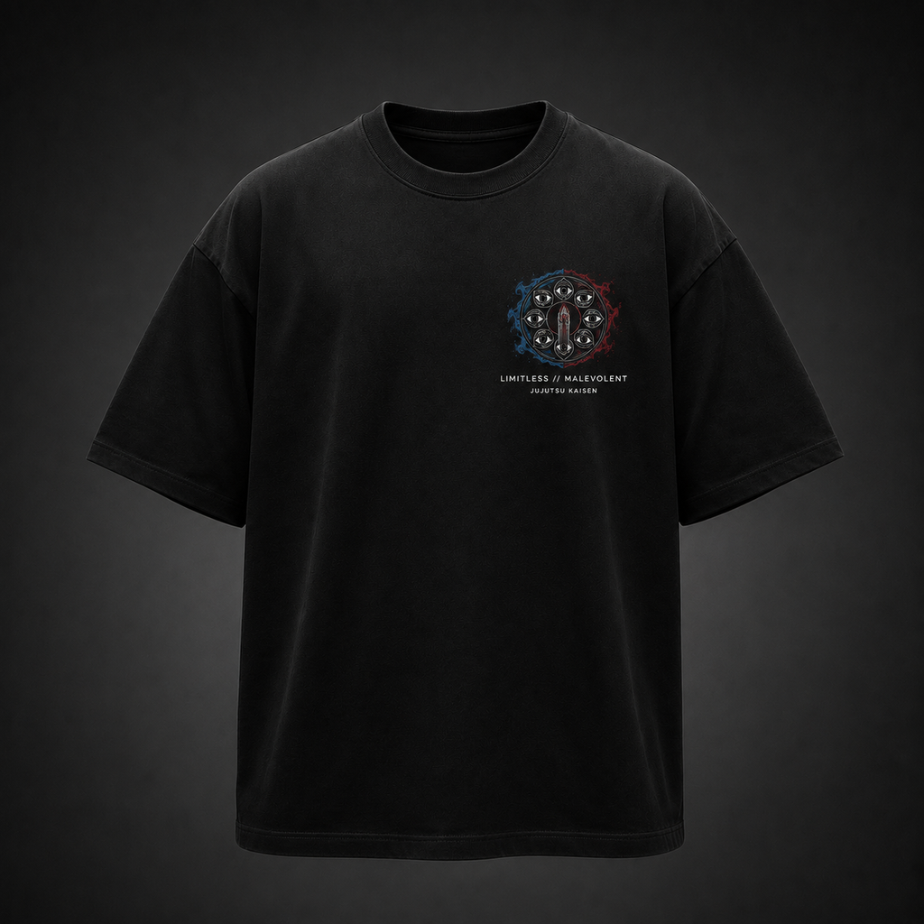Gojo Satoru & Sukuna Jujutsu Kaisen Anime Graphic Tee - Limitless Malevolent - Style 06