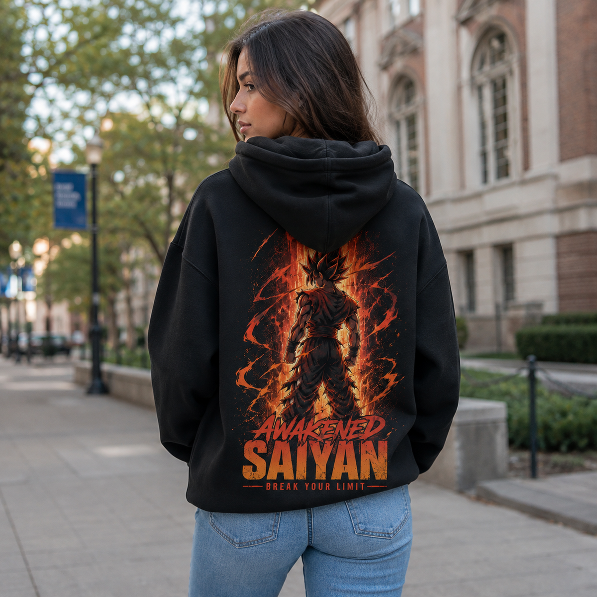Goku Dragon Ball Anime Hoodie - Awakened Saiyan