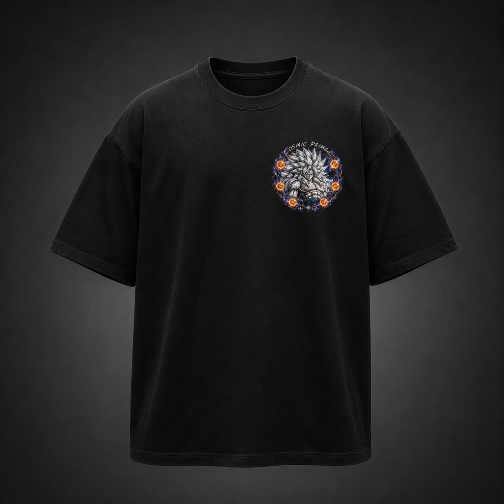 Goku Dragon Ball Anime Graphic Tee - Cosmic Primal
