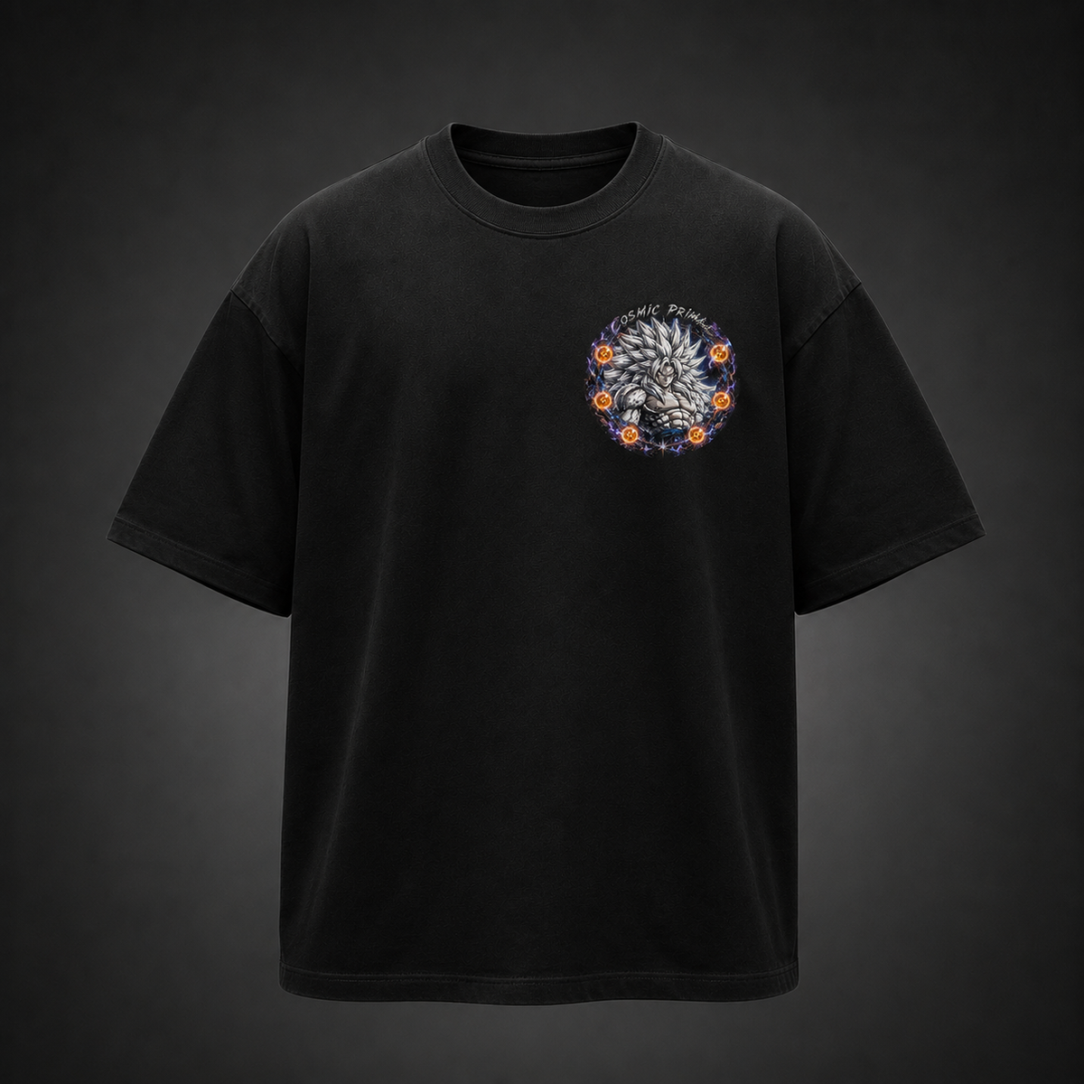 Goku Dragon Ball Anime Graphic Tee - Cosmic Primal
