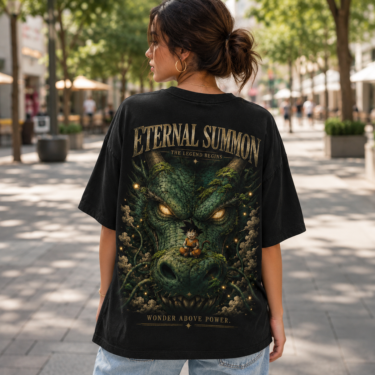 Goku Dragon Ball Anime Graphic Tee - Eternal Summon