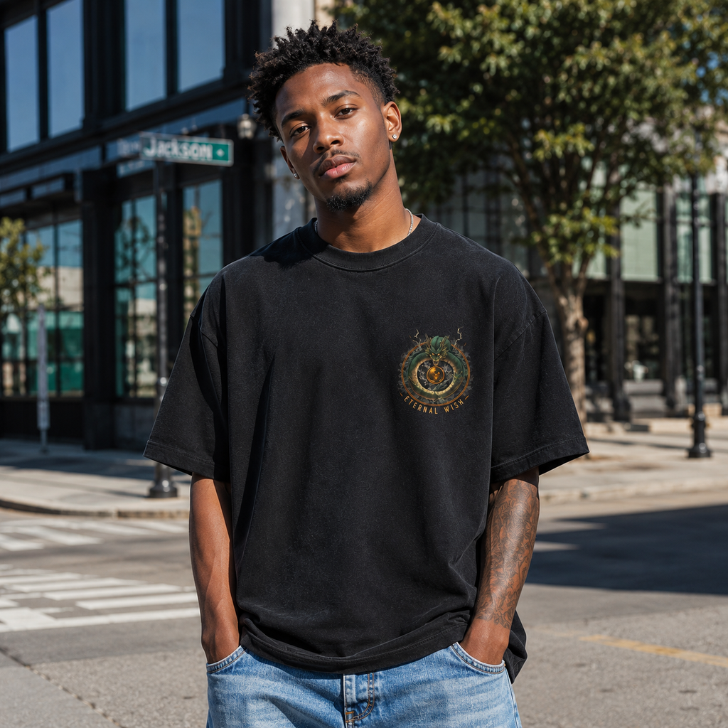 Goku Dragon Ball Anime Graphic Tee - Eternal Wish