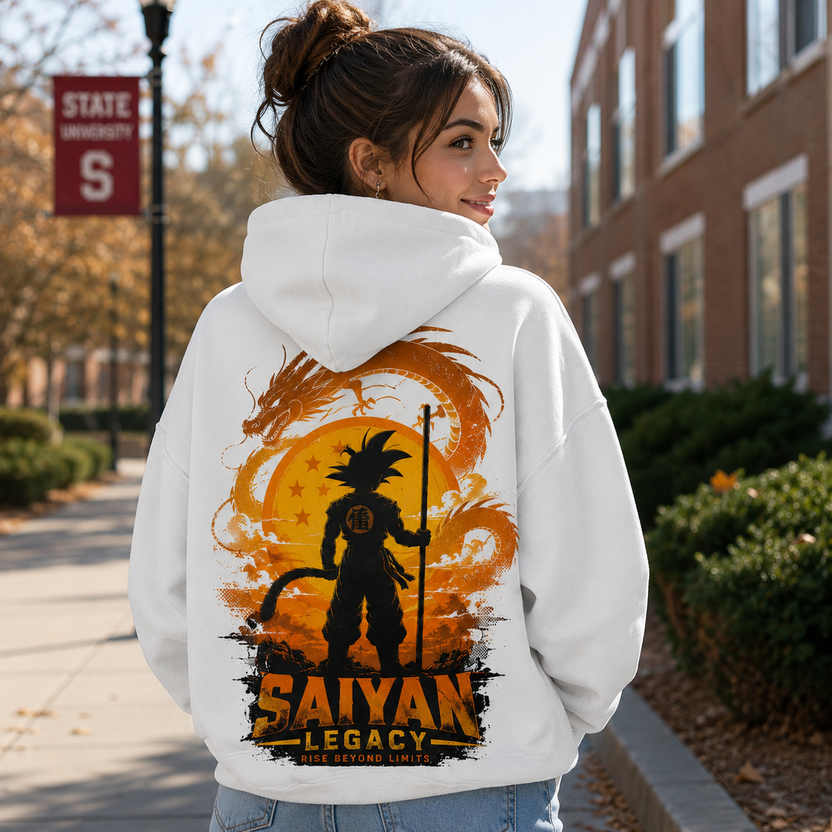 Goku Dragon Ball Anime Hoodie - Saiyan Legacy