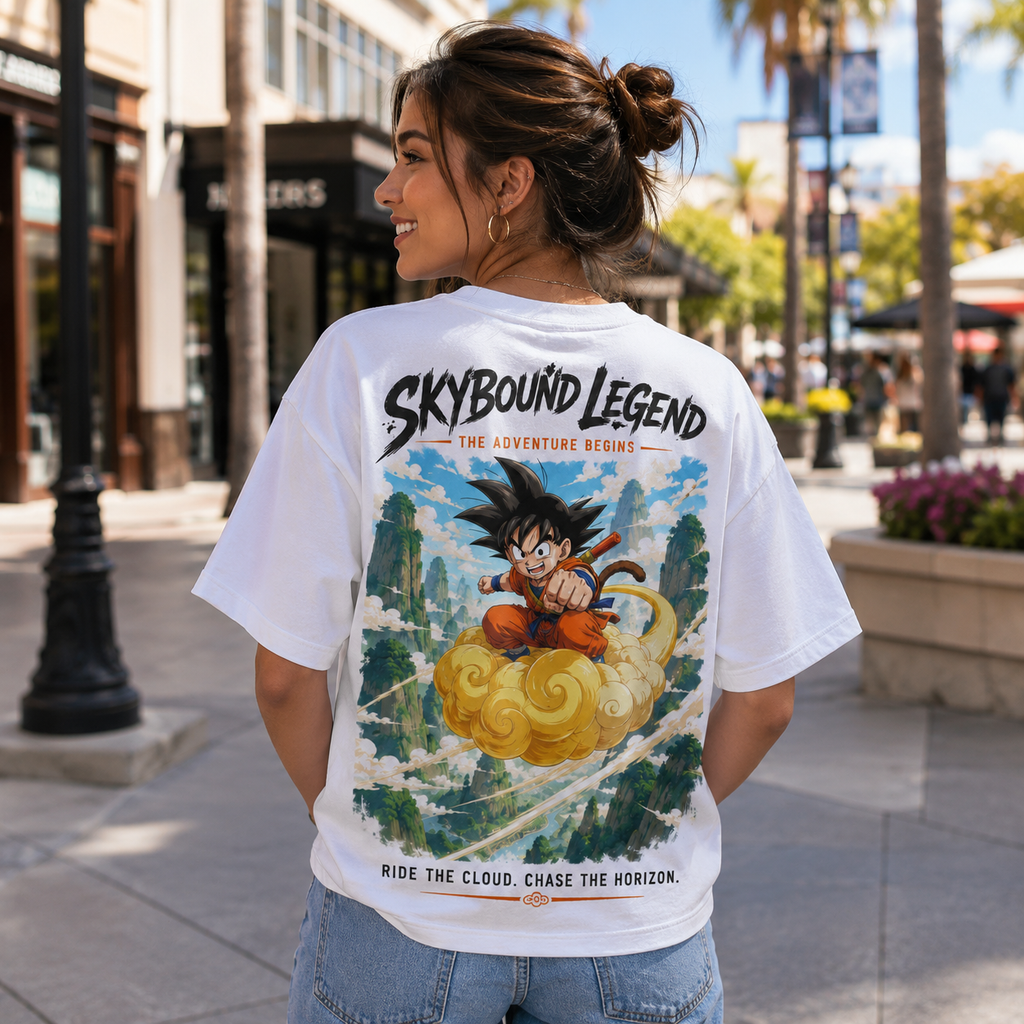 Goku Dragon Ball Anime Graphic Tee - Skybound Legend