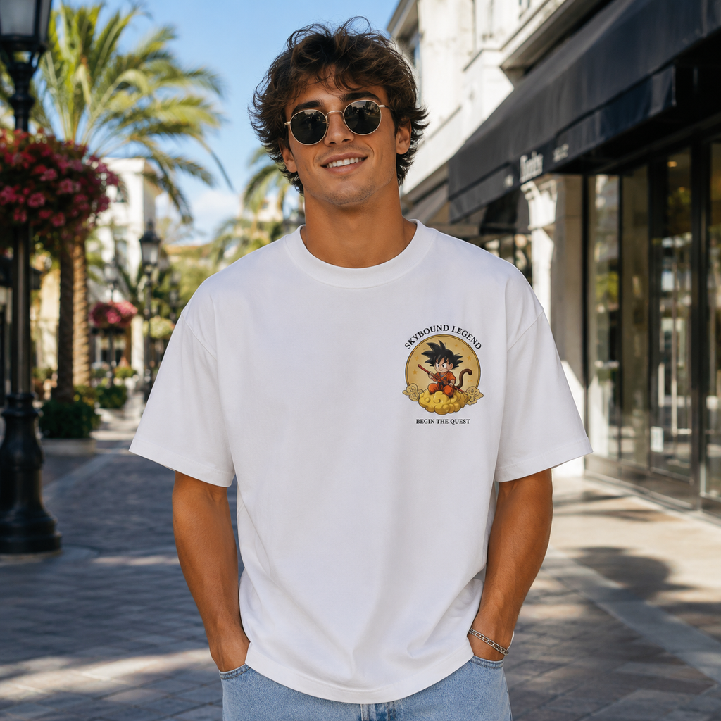 Goku Dragon Ball Anime Graphic Tee - Skybound Legend