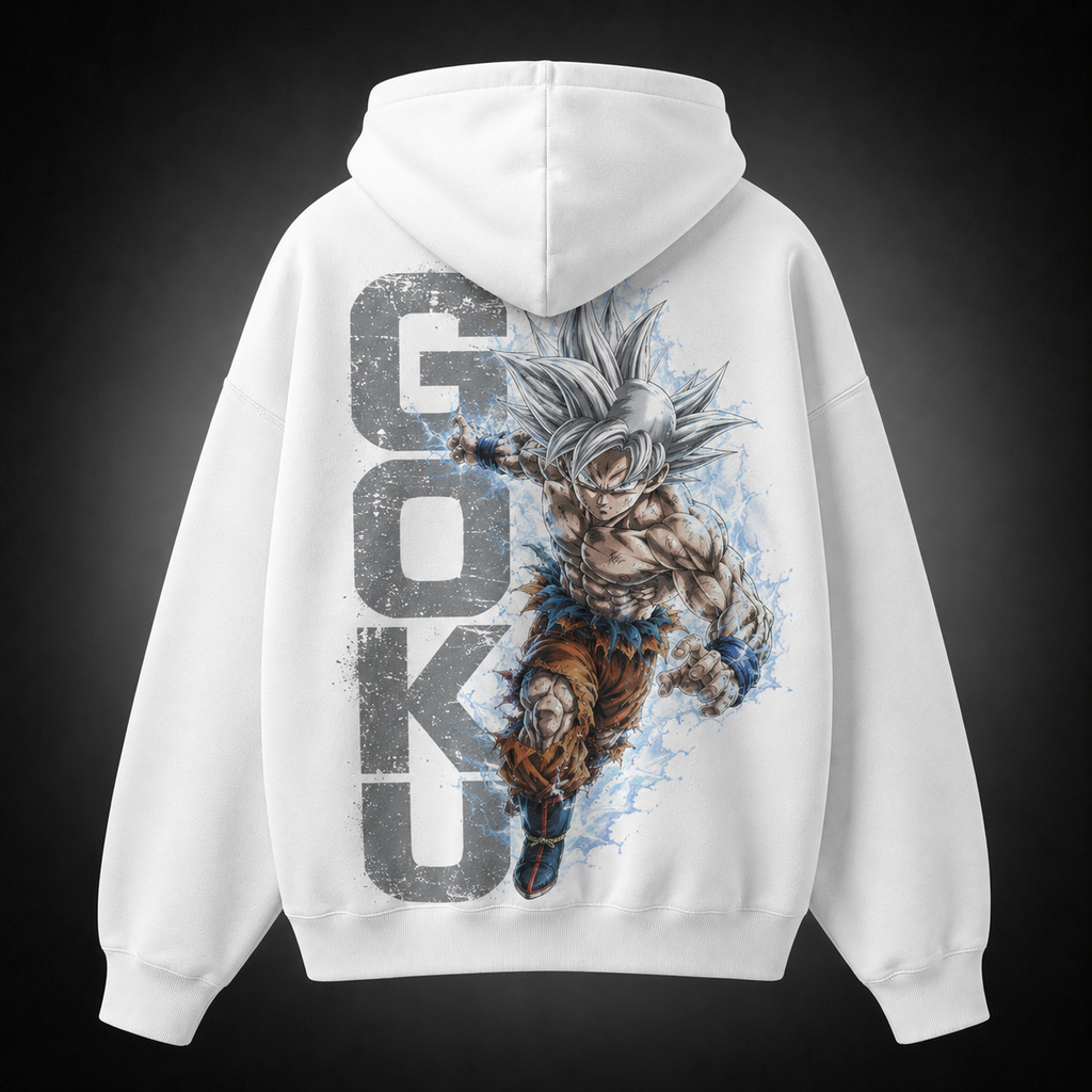Goku Dragon Ball Anime Hoodie - Ultra Instinct Goku