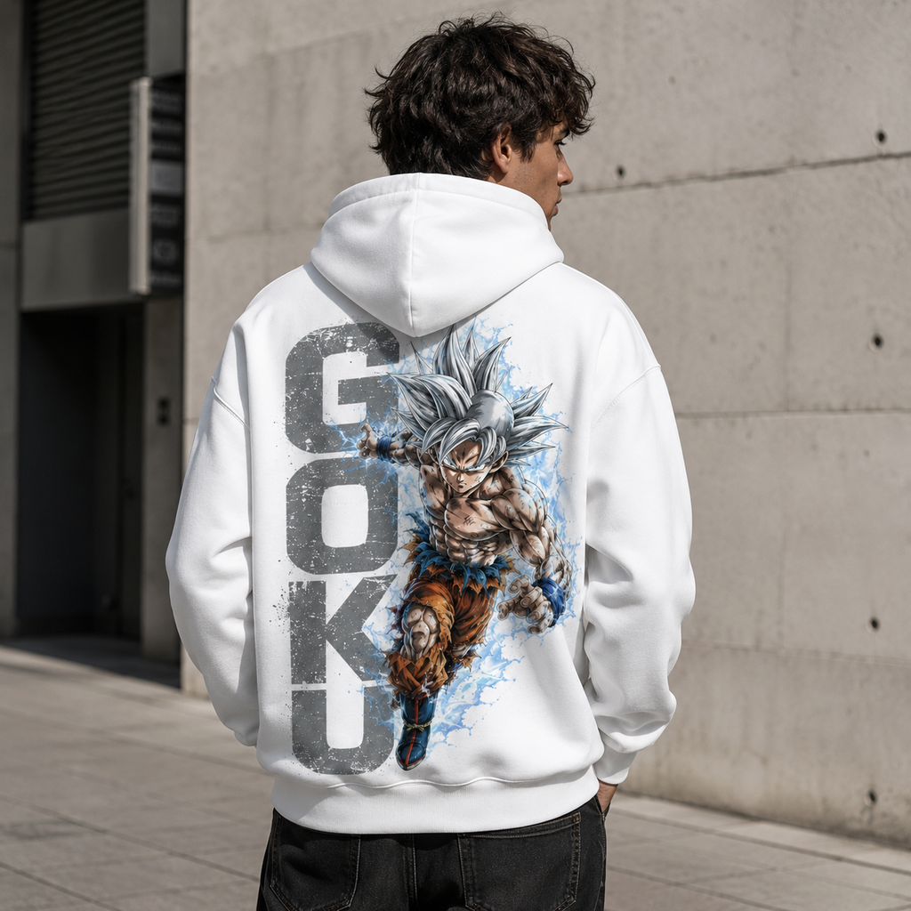 Goku Dragon Ball Anime Hoodie - Ultra Instinct Goku