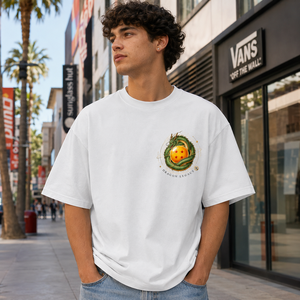 Goku & Vegeta Dragon Ball Anime Graphic Tee - Dragon Legacy