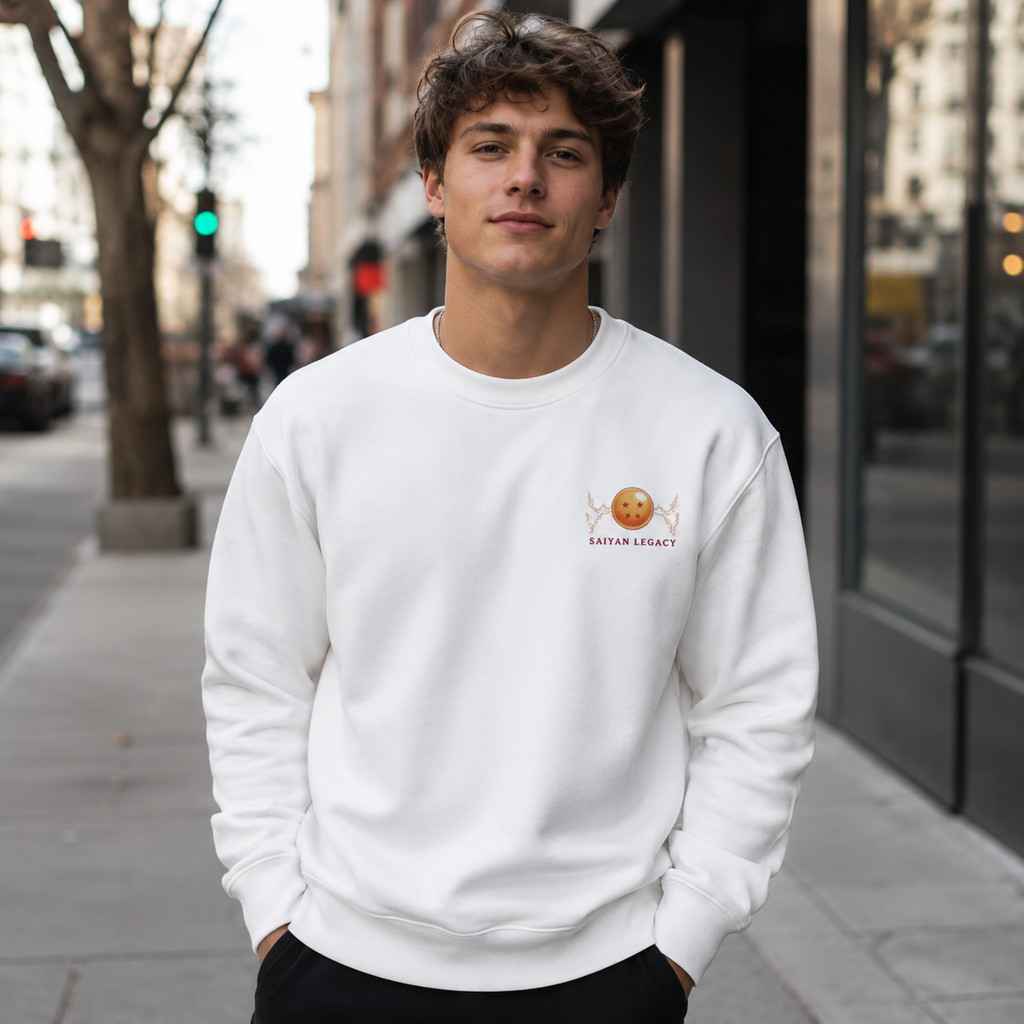 Goku & Vegeta Dragon Ball Anime Sweatshirt - Saiyan Fury