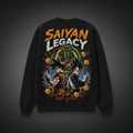 Goku & Vegeta Dragon Ball Anime Sweatshirt - Saiyan Legacy