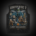 Goku & Vegeta Dragon Ball Anime Tank Top - Universe 7 Acid Wash Vest