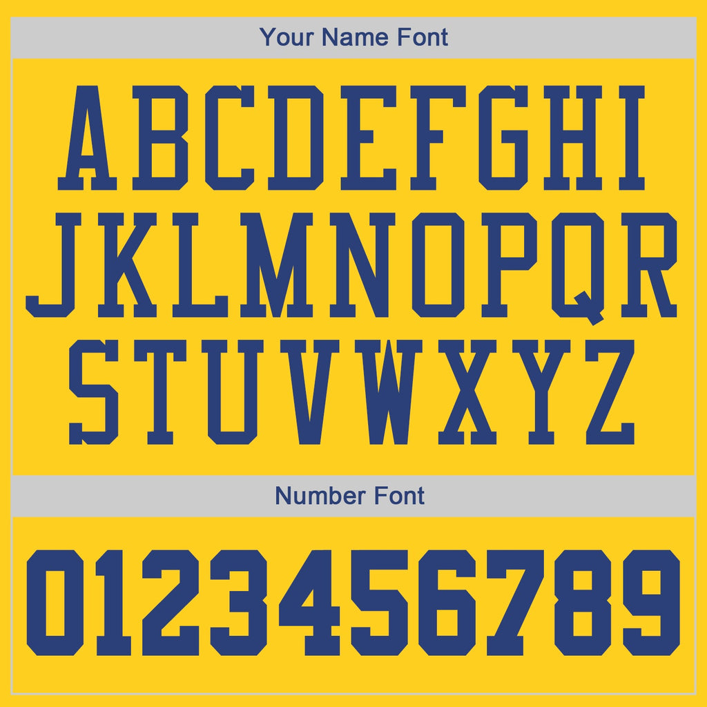 Custom Basketball Jersey - Gold Royal-White Round Neck Rib-Knit
