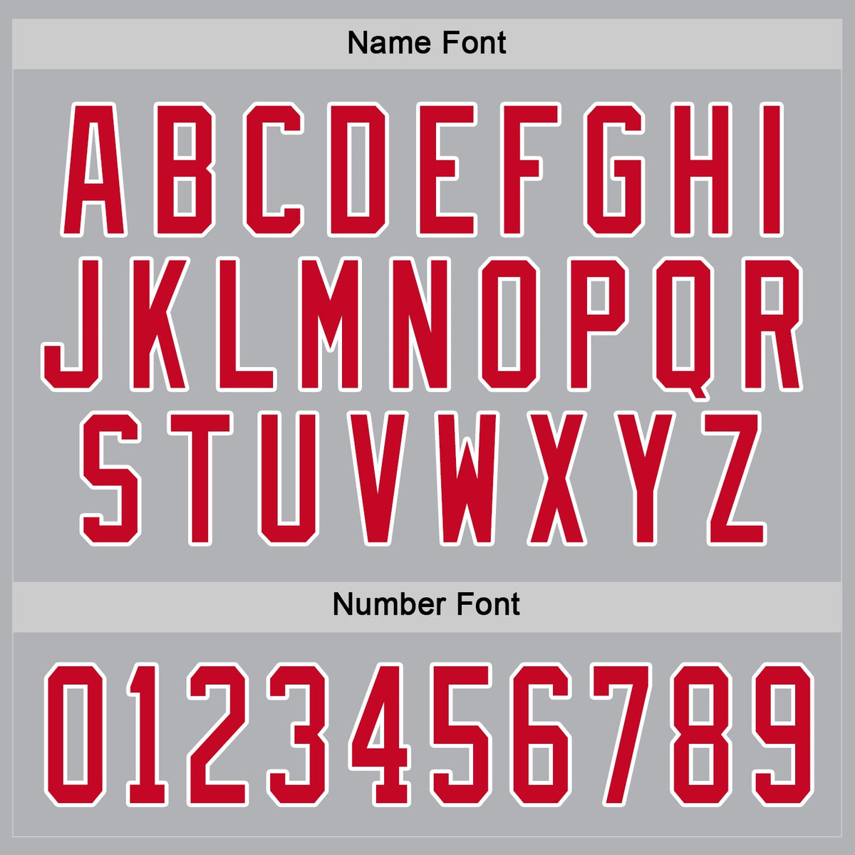 Custom Hockey Jersey - Gray Red-White