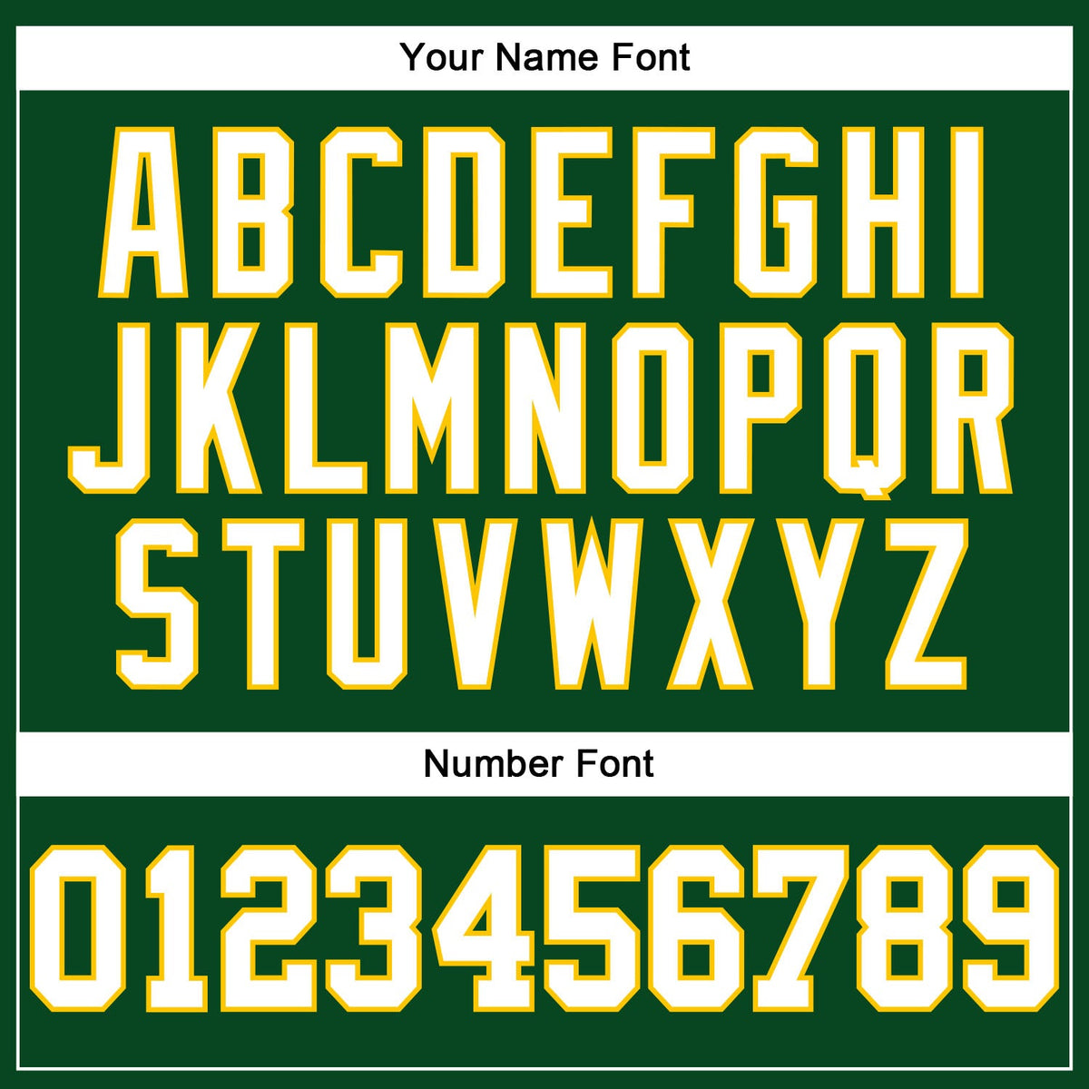 Custom Football Jersey - Green White-Gold Mesh Throwback
