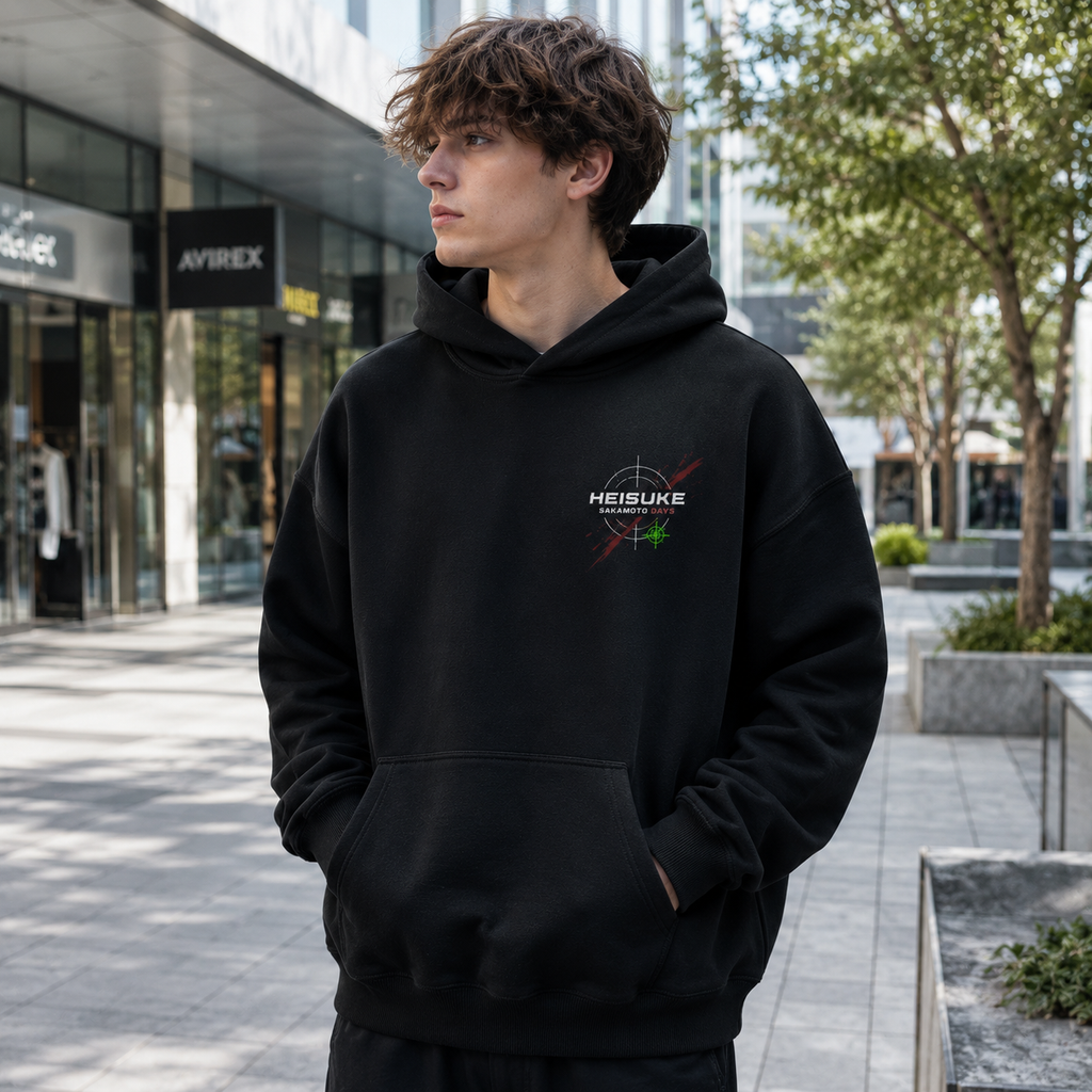 Heisuke Mashimo Sakamoto Days Anime Hoodie - Clear Shot