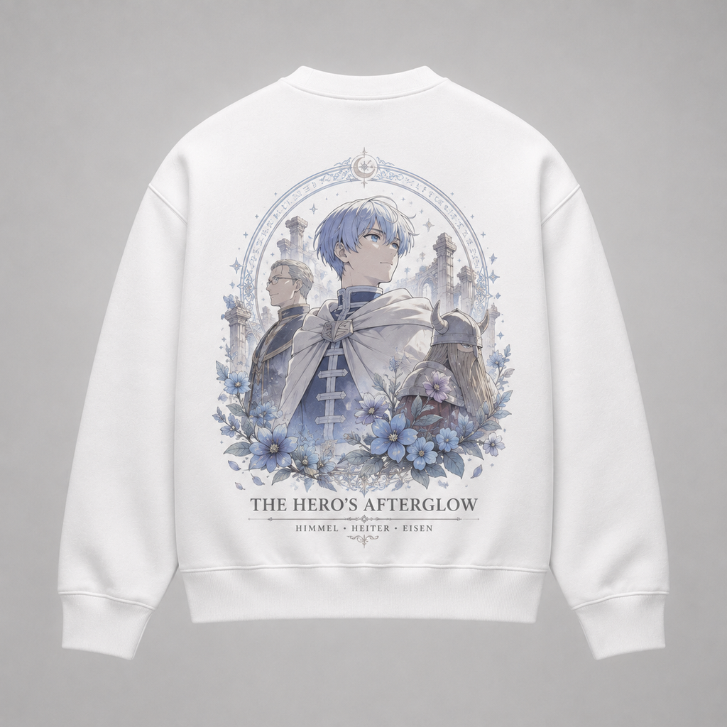 Himmel, Heiter, Eisen Frieren Anime Sweatshirt - Hero's Afterglow