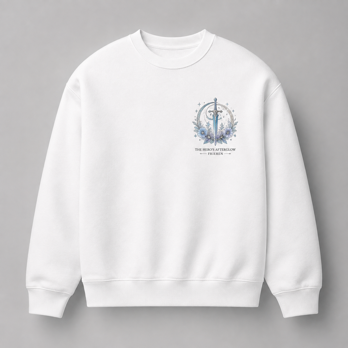 Himmel, Heiter, Eisen Frieren Anime Sweatshirt - Hero's Afterglow