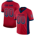 Custom Football Jersey - Red Navy-White Drift Fashion