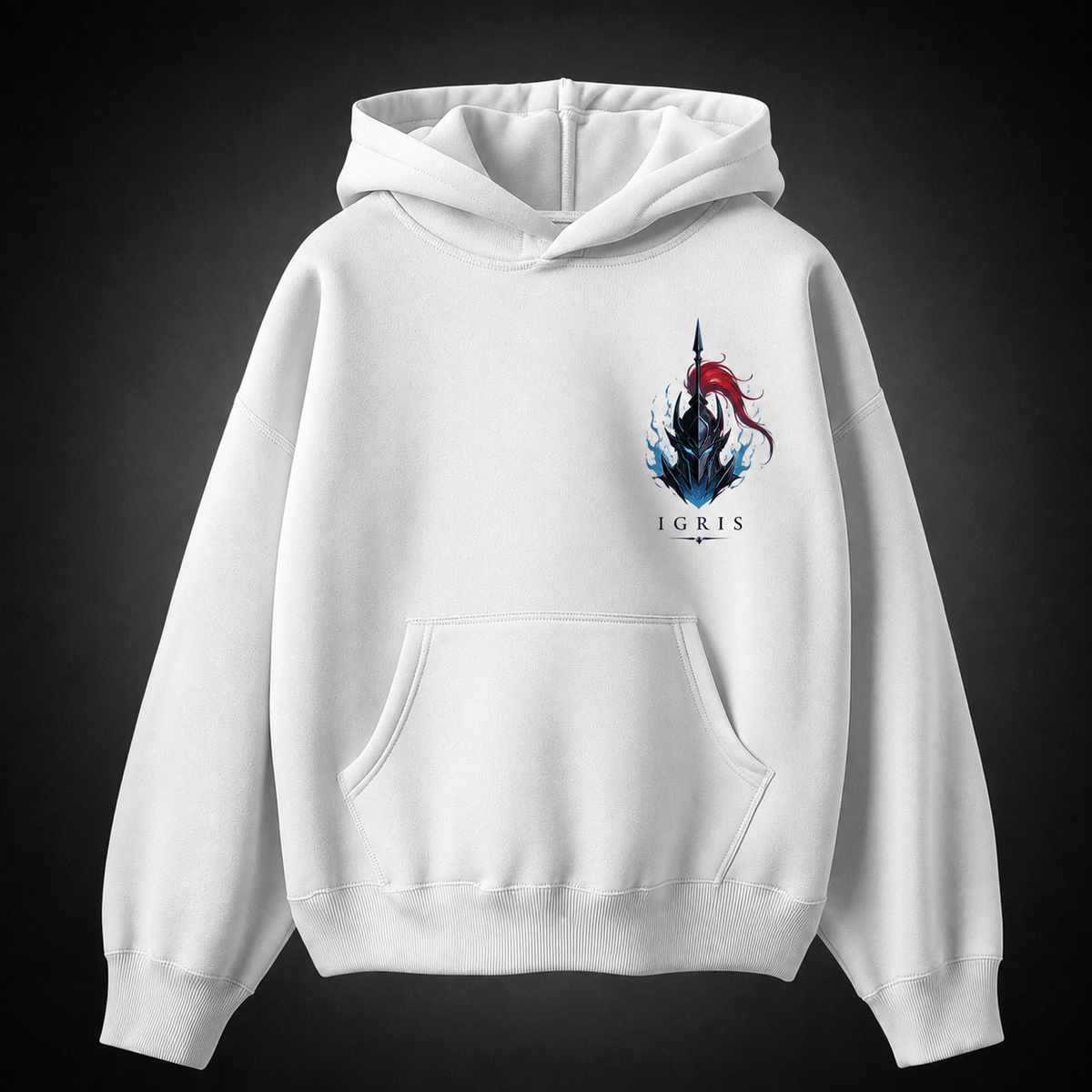 Igris Solo Leveling Anime Hoodie - Throne Of Shadows