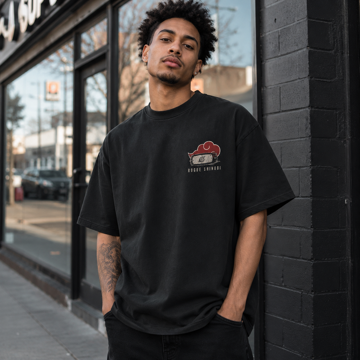 Itachi Uchiha Naruto Anime Graphic Tee - Akatsuki Division