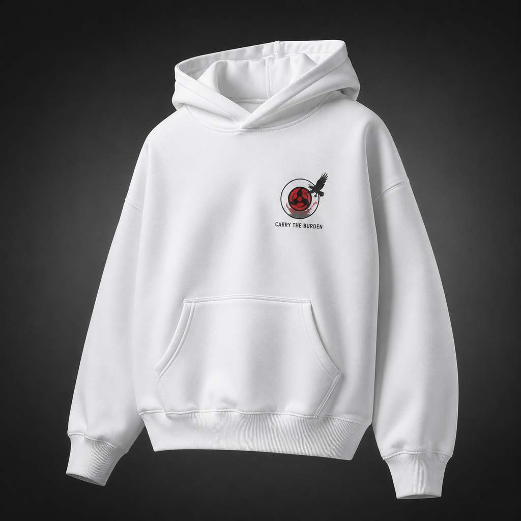 Itachi Uchiha Naruto Anime Hoodie - Carry The Burden