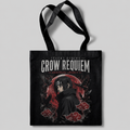 Itachi Uchiha Naruto Anime Canvas Tote Bag - Crow Requiem