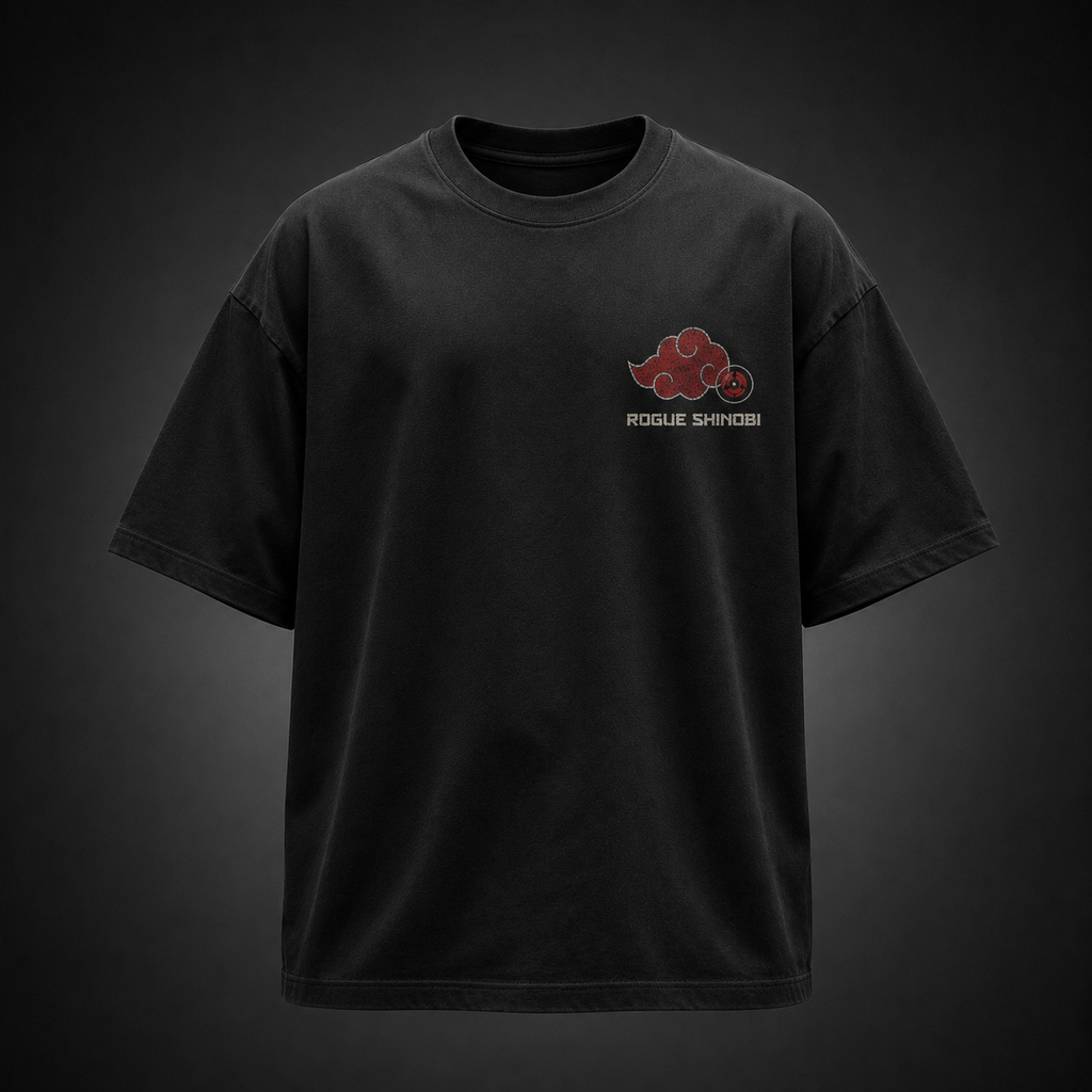 Itachi Uchiha Naruto Anime Graphic Tee - Itachi Akatsuki Crows