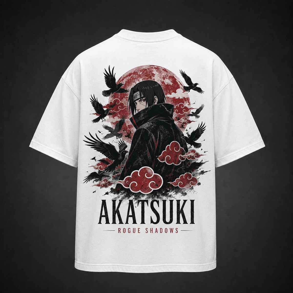 Itachi Uchiha Naruto Anime Graphic Tee - Rogue Shadows
