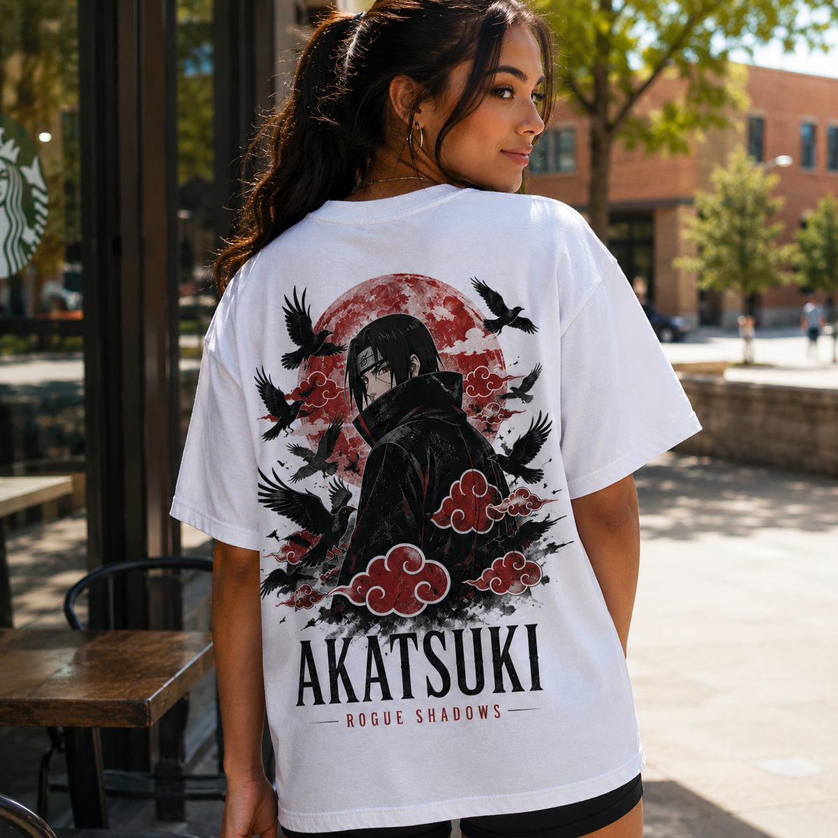 Itachi Uchiha Naruto Anime Graphic Tee - Rogue Shadows