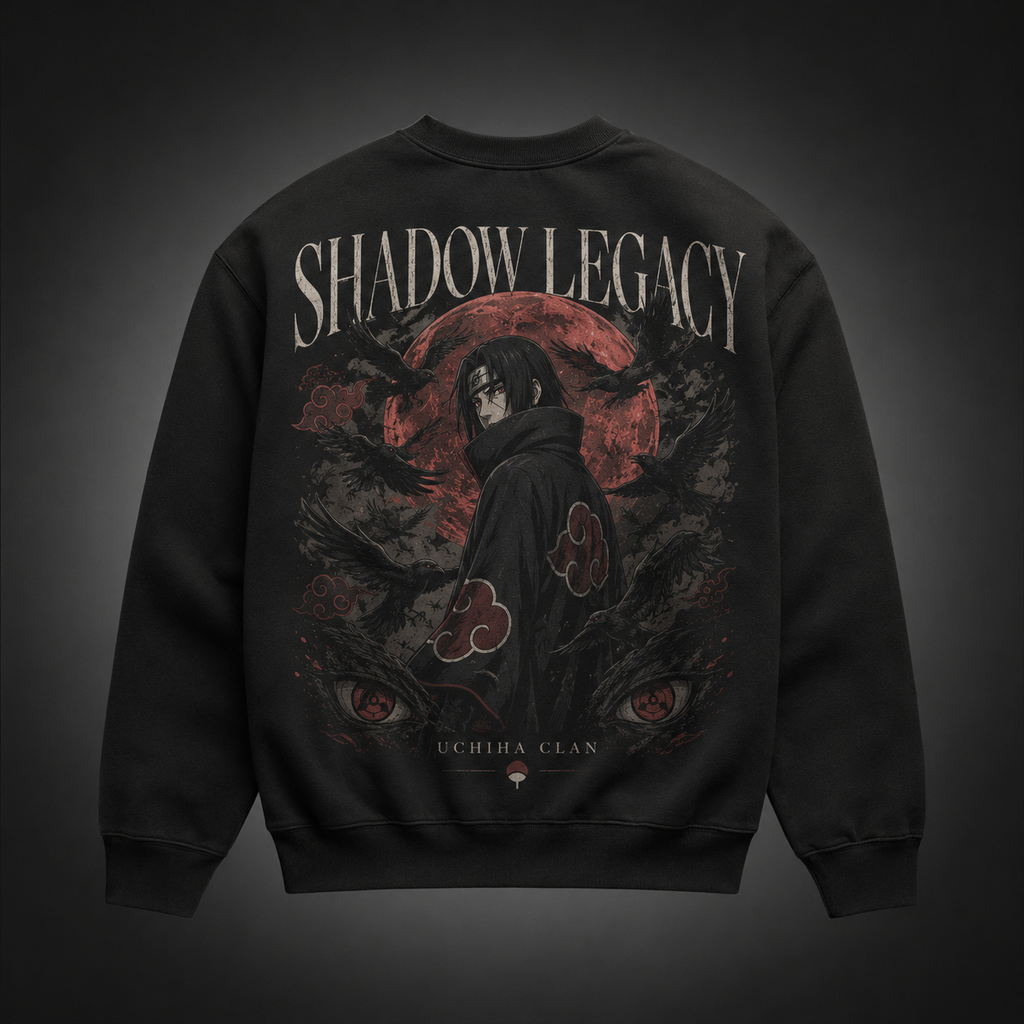 Itachi Uchiha Naruto Anime Sweatshirt - Shadow Legacy
