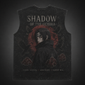 Itachi Uchiha Naruto Anime Tank Top - Shadow Of The Uchiha Acid Wash Vest