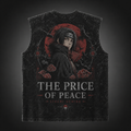 Itachi Uchiha Naruto Anime Tank Top - The Price Of Peace Acid Wash Vest