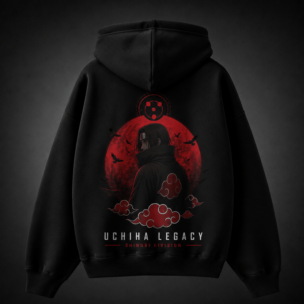Itachi Uchiha Naruto Anime Hoodie - Uchiha Legacy