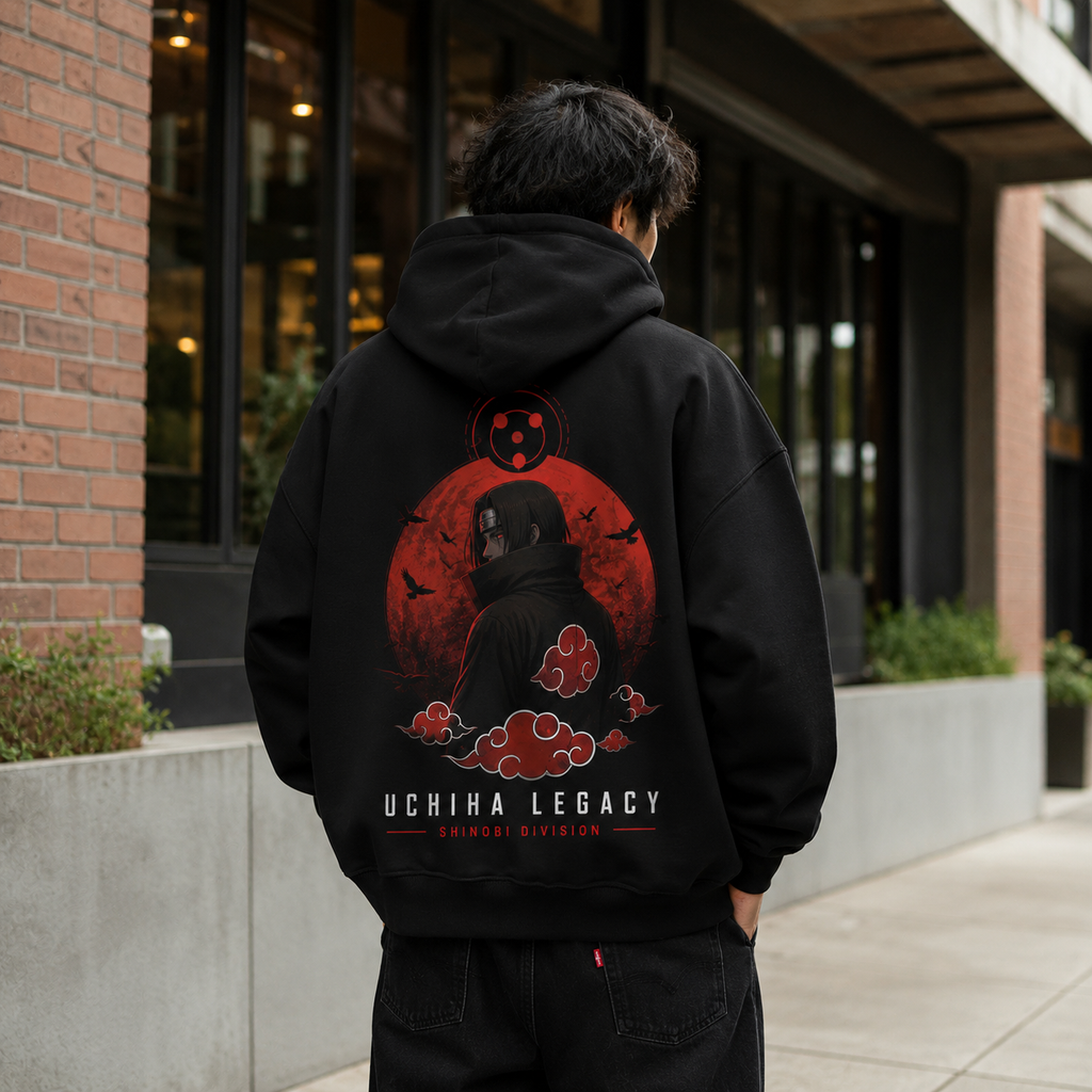 Itachi Uchiha Naruto Anime Hoodie - Uchiha Legacy