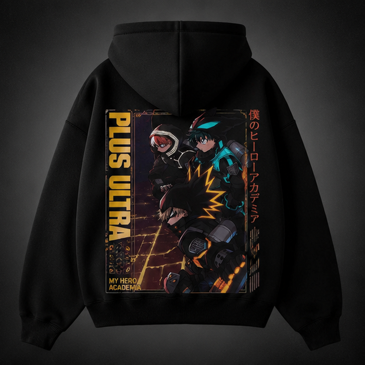 Izuku Midoriya and Shoto Todoroki My Hero Academia Anime Hoodie - Vigilante Nights